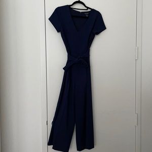 Club Monaco Navy Jumpsuit